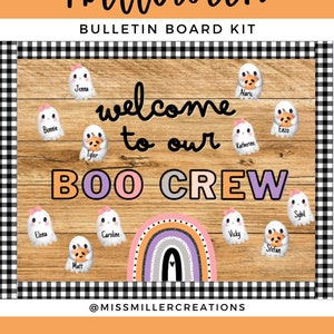 Kit bacheca Modern Boo Crew [Halloween] [Festività] [Decorazioni per la classe]