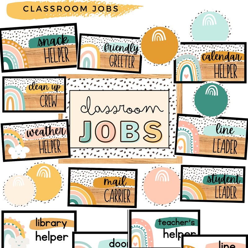 Boho Classroom Decor - Etsy