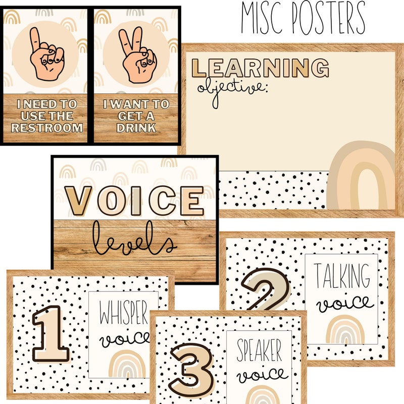 Champs Posters Classroom - Etsy
