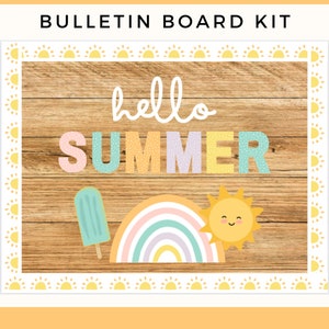 Hello Summer Bulletin Board Kit