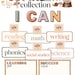 NEUTRAL Decoding Reading Strategy Posters | Boho Color Palette ...