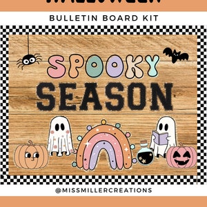 GROOVY Halloween: Spooky Season Bulletin Board Kit