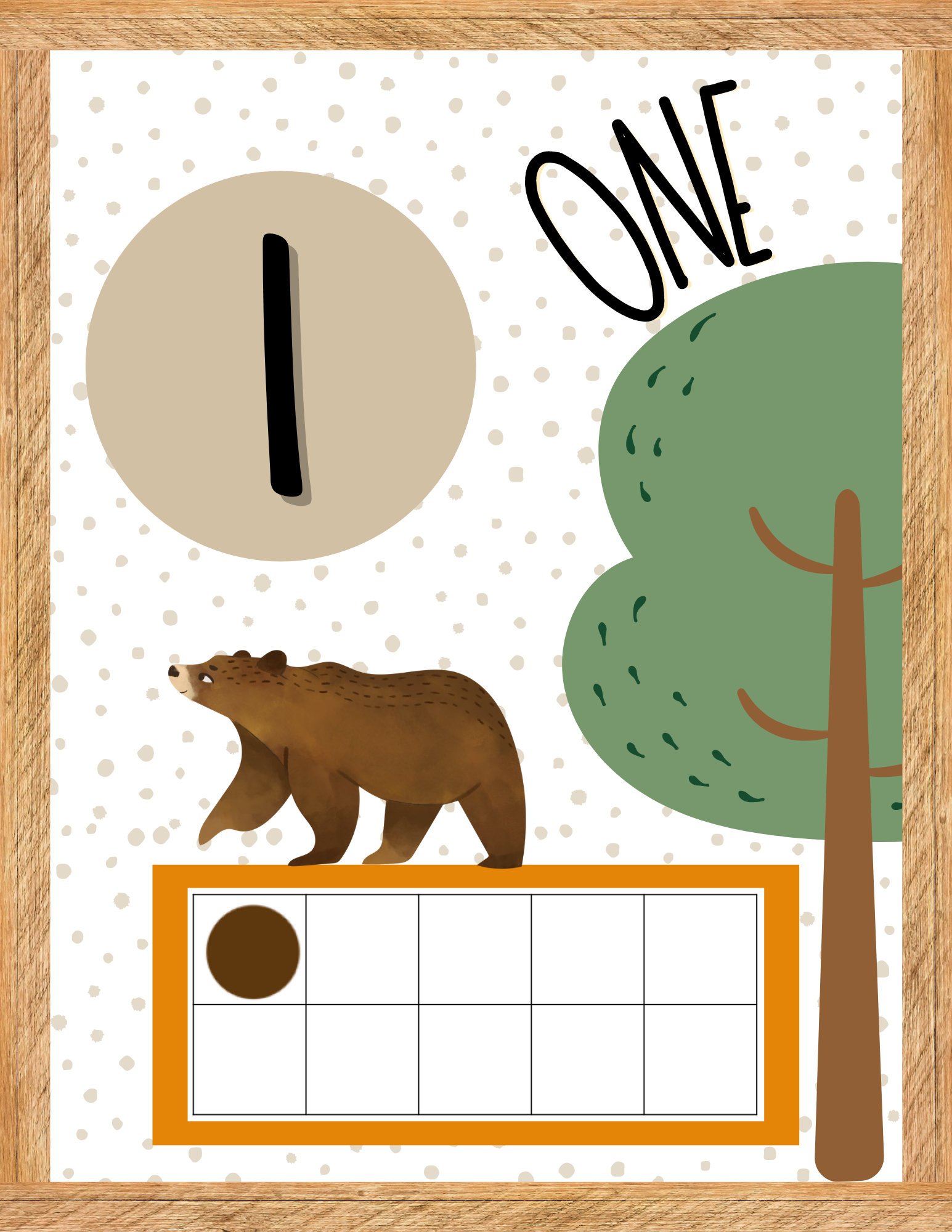 woodland-classroom-themed-number-posters-etsy