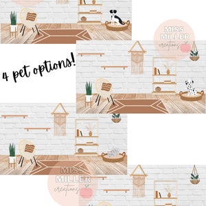 Boho Virtual Classrooms - Etsy