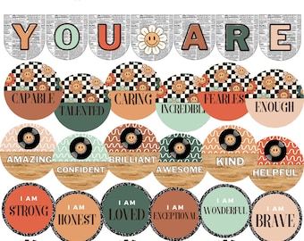 Groovy Vintage Affirmation Station