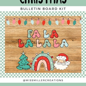 Fa la la la la [Groovy Christmas] Kit bacheca