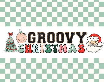 Groovy Christmas Classroom Decor Bundle