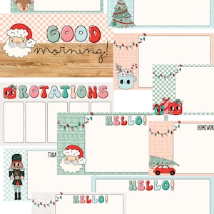 Groovy Christmas Google Slides Templates