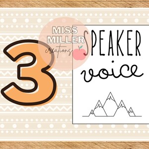 Adventure Voice Level Classroom Posters - Etsy
