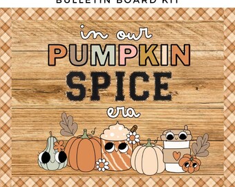 Kit para tablón de anuncios In Our Pumpkin Spice Era