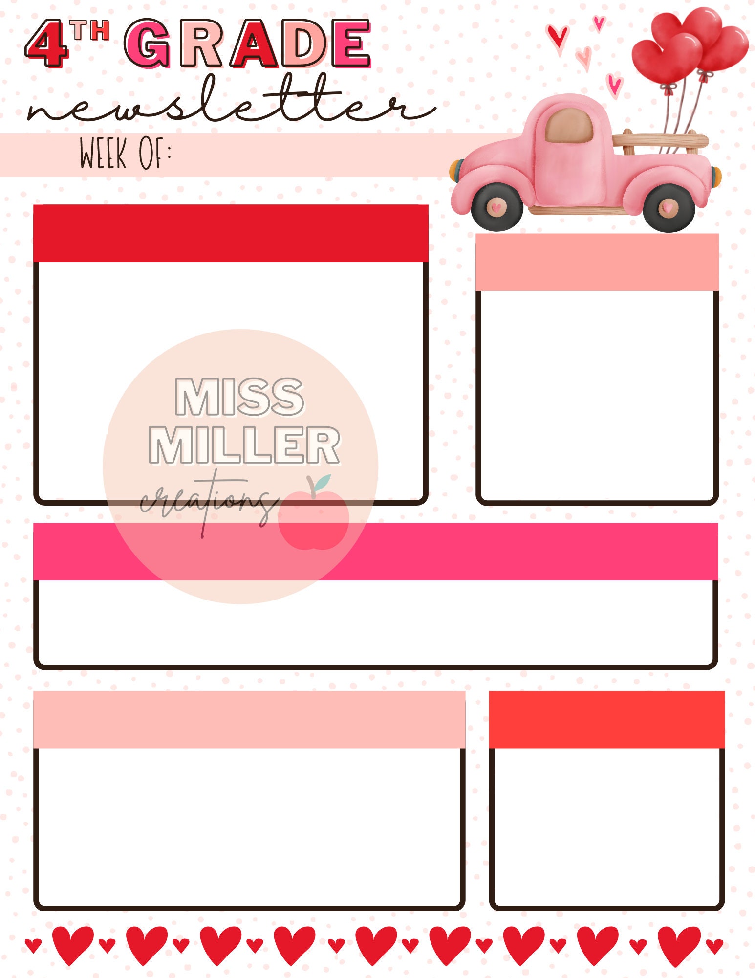 February Weekly Classroom Newsletters editable - Etsy february-weekly-classroom-newsletters-editable-etsy