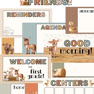 Farm Friends Google Slides Templates