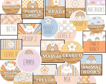 Daisy Dreams Classroom Labels [editierbar]