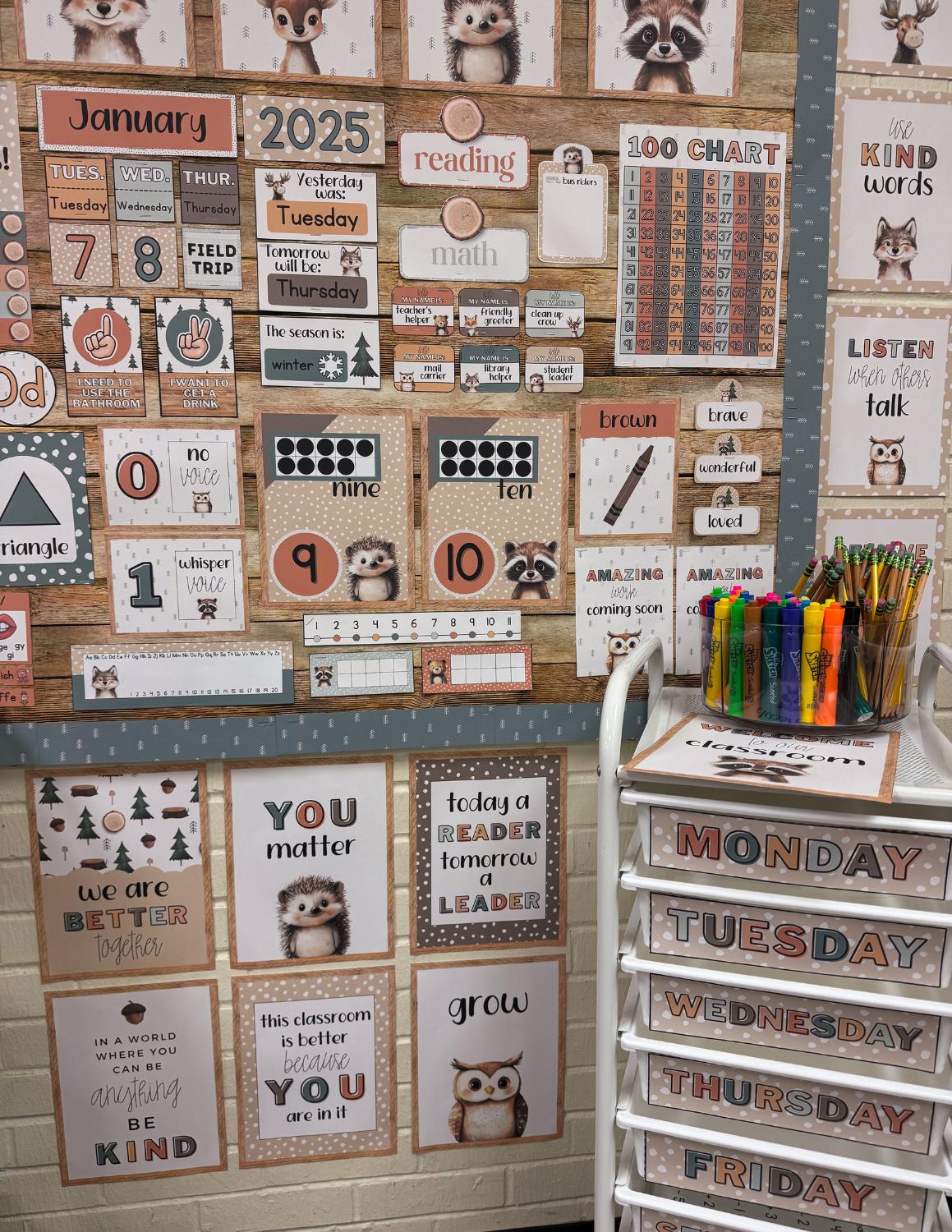 Out of the Woods Complete Classroom Collection - Etsy