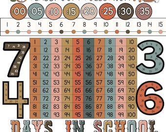 Wild Wild West Math Classroom Displays [100/120 Chart, Ten Frames