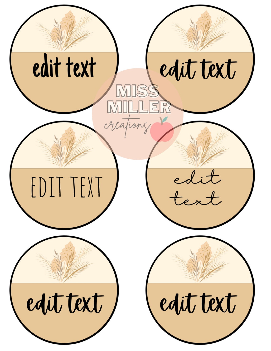 Neutral Boho Rainbow Classroom Labels editable - Etsy