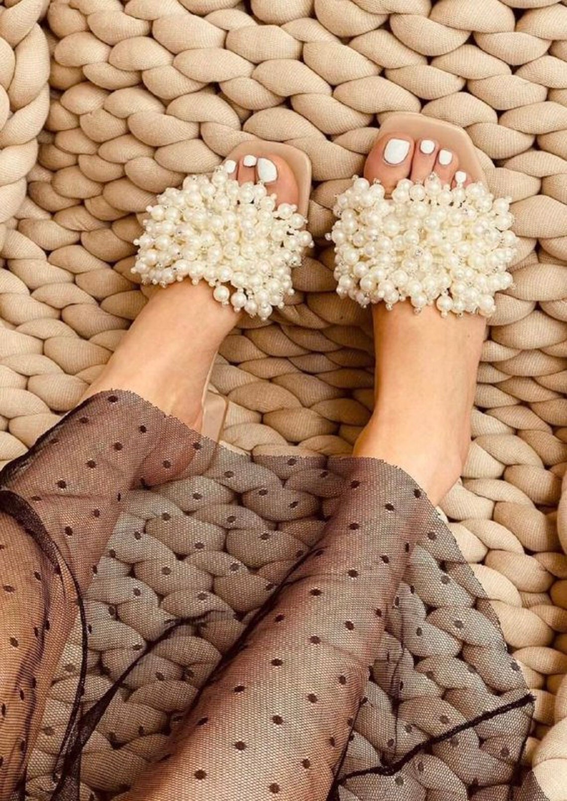 ladies slippers with a small heel