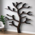 Bookshelve, Bookshelf, Tree Bookcase, Wood Tree Bookshelves, Unicorn, Wall Bookcases, Decorative Library Wooden Book stand,