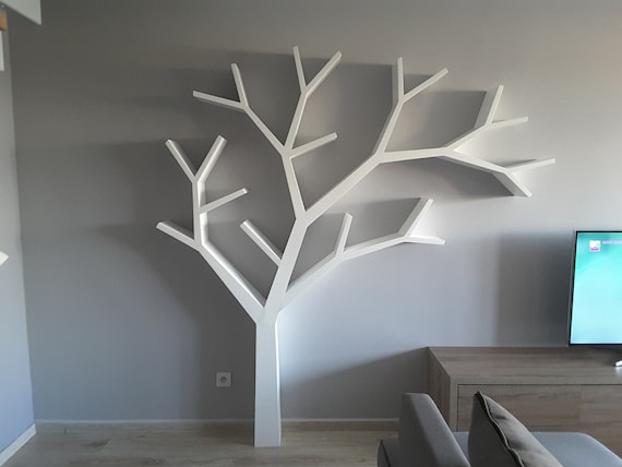 White tree bookshelf deals