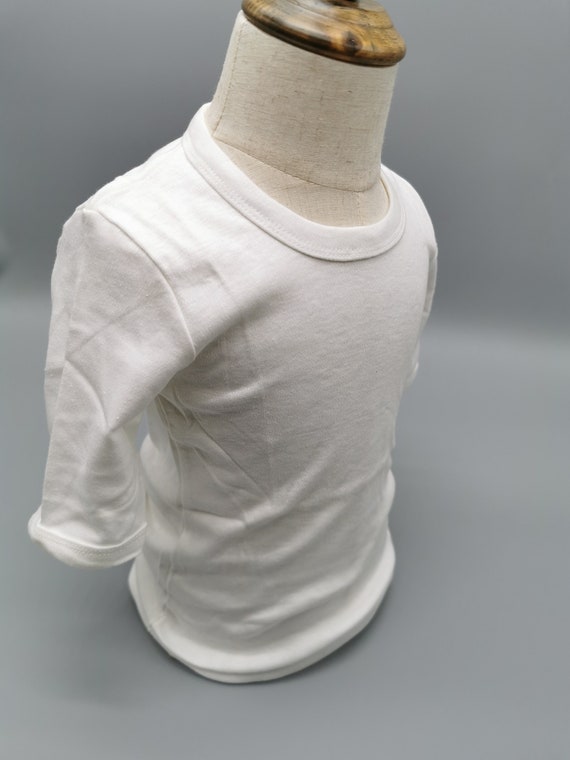 Original 70s Kids Simple T-Shirt Ripped Shirt Gr.… - image 4