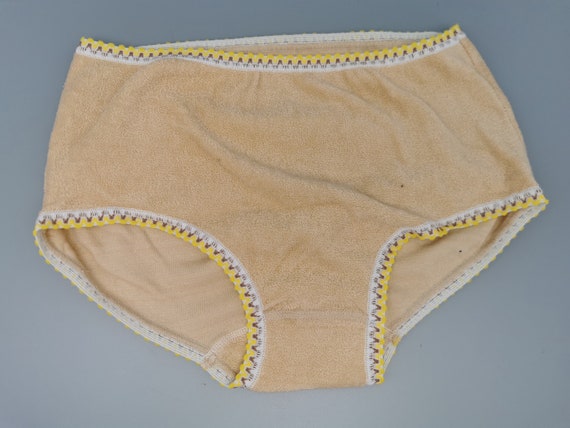 80s women triumph vintage terry slip underpants s… - image 1