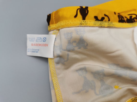 70s deadstock Susa vintage men's swimming trunks … - image 9