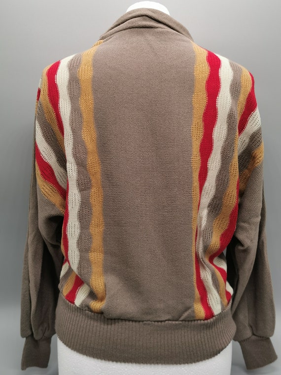Original 70s bat sleeve deadstock ladies knit tur… - image 9