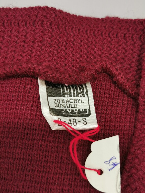 70s deadstock vintage men's knit vest slipover 60… - image 8