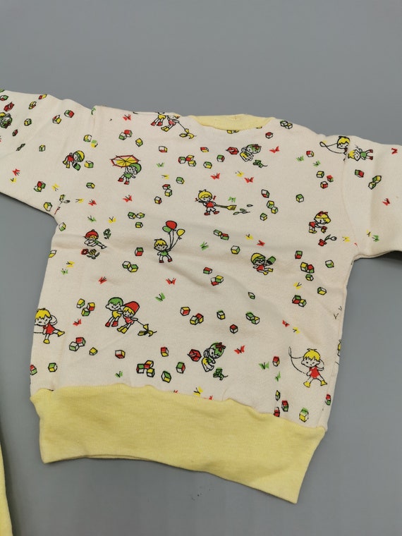 Original 50s deadstock children's pajamas pajamas… - image 6