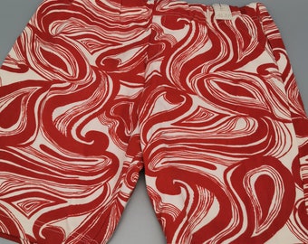 60s Deadstock Vintage Men's Swimming Trunks Swimming Shorts Swim Trunks 70s Space Age NOS Size. S M