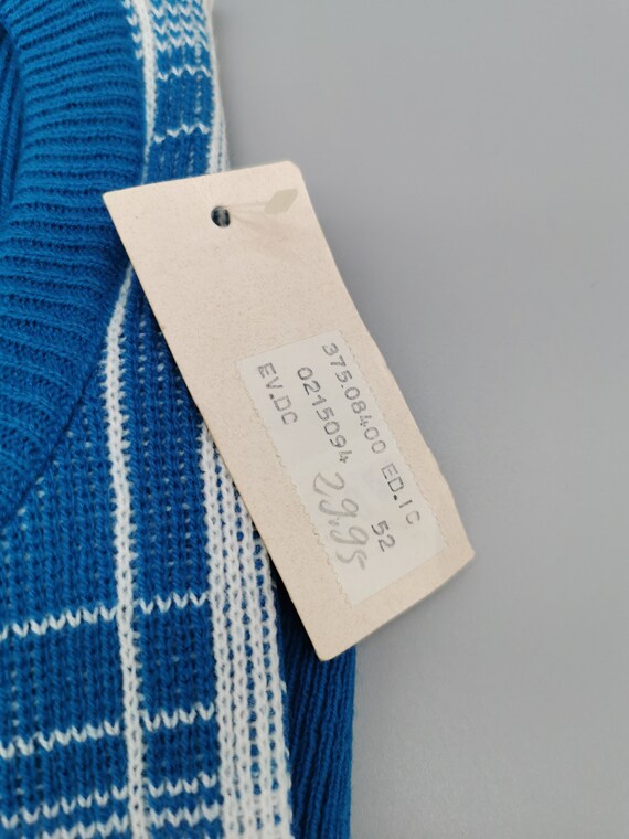70s deadstock vintage men's unisex knitted sweate… - image 10