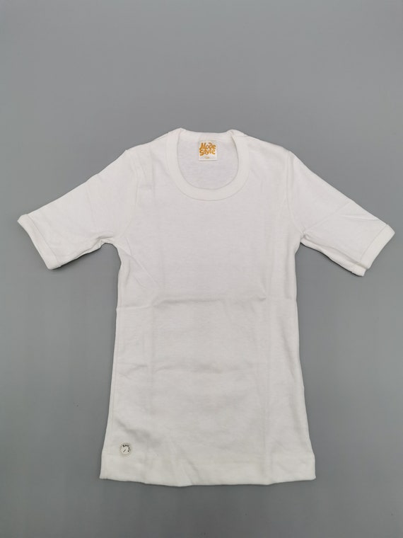 Original 70s Kids Simple T-Shirt Ripped Shirt Gr.… - image 7