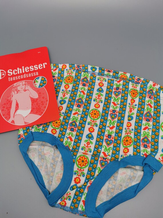 Original Schiesser 70s Girls Underwear Brief Vint… - image 1