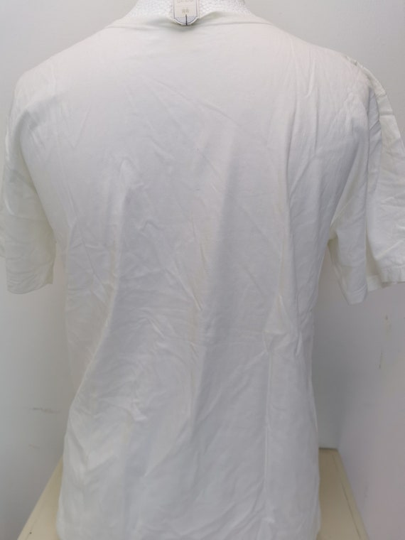 80er Deadstock Damen Halbarm T-Shirt Kurzarm Shir… - image 4