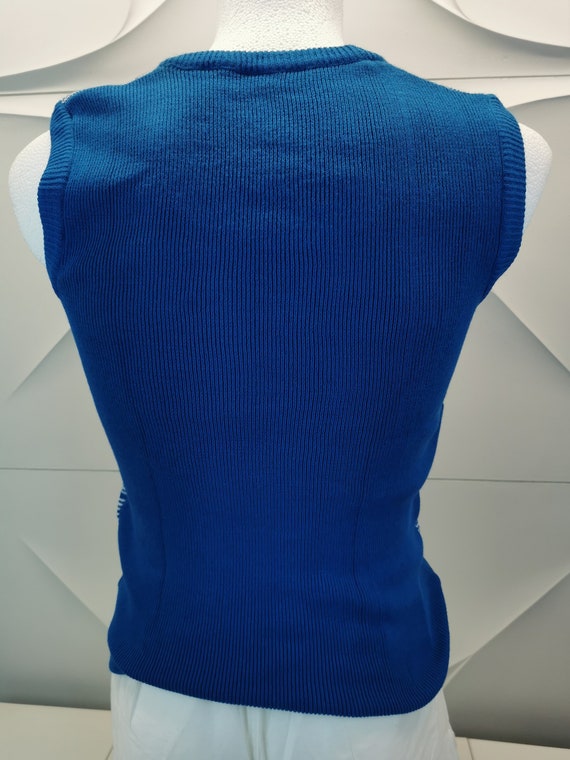 70s deadstock vintage men's unisex knitted sweate… - image 5