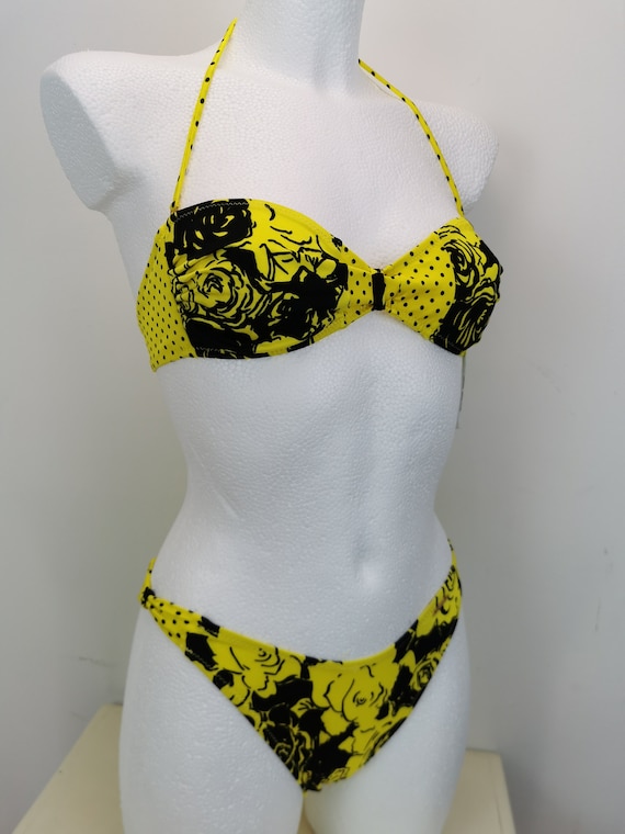 80s deadstock vintage Schiesser bikini two-piece … - image 9