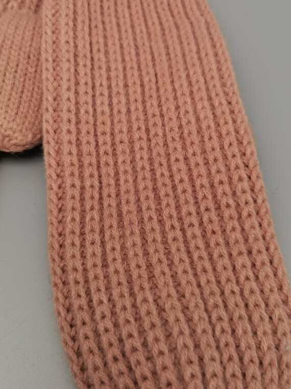 Original 70s Knitwear Norwegian Gloves Mittens Gr… - image 2