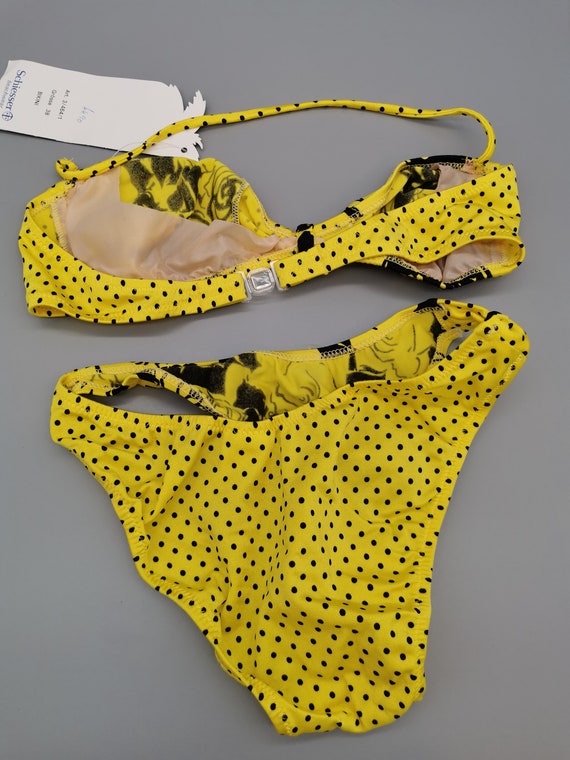 80s deadstock vintage Schiesser bikini two-piece … - image 3
