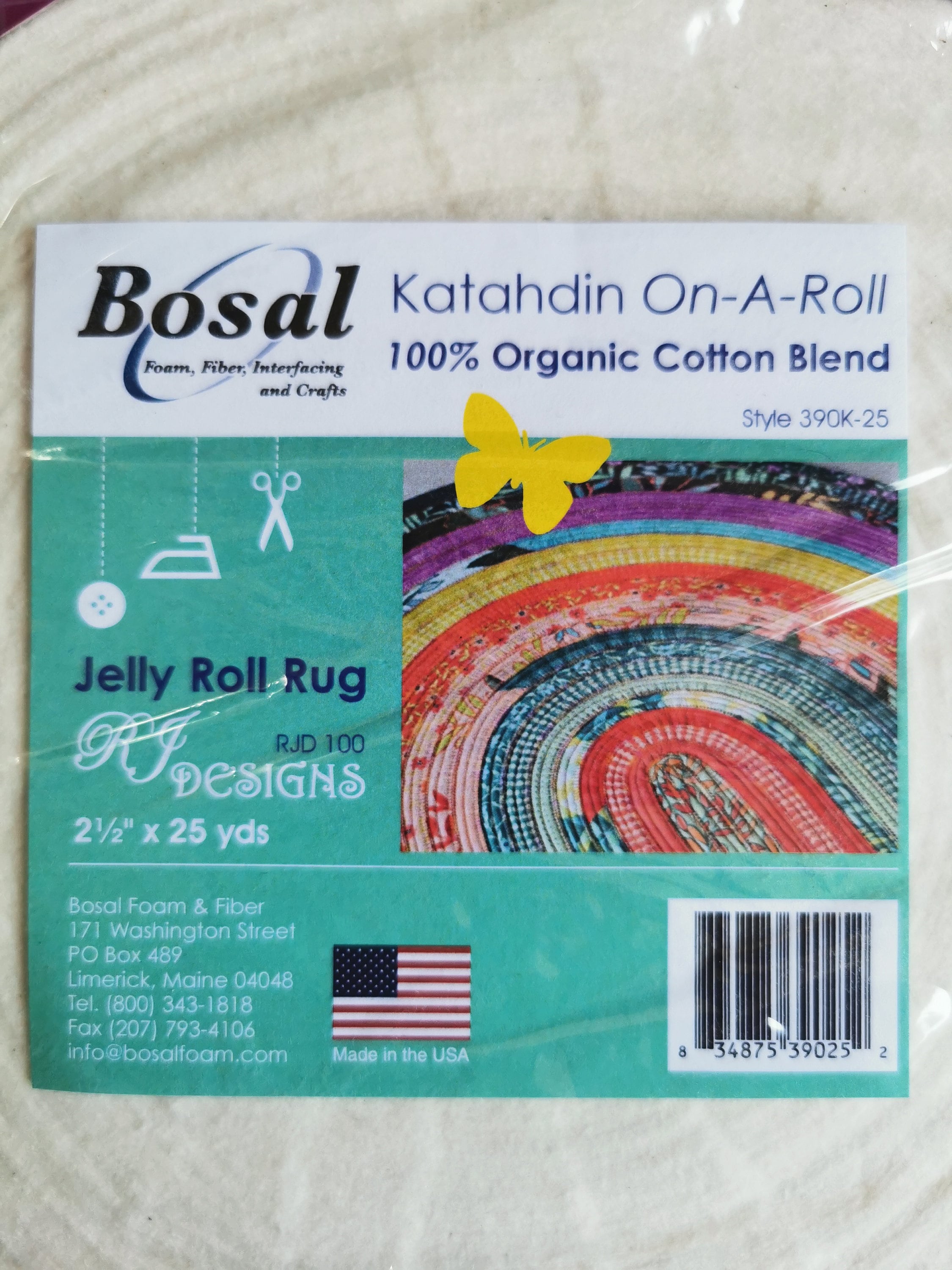 Bosal Katahdin on a Roll Batting Strip 2.5 X 25 Yards UK Stock Jelly