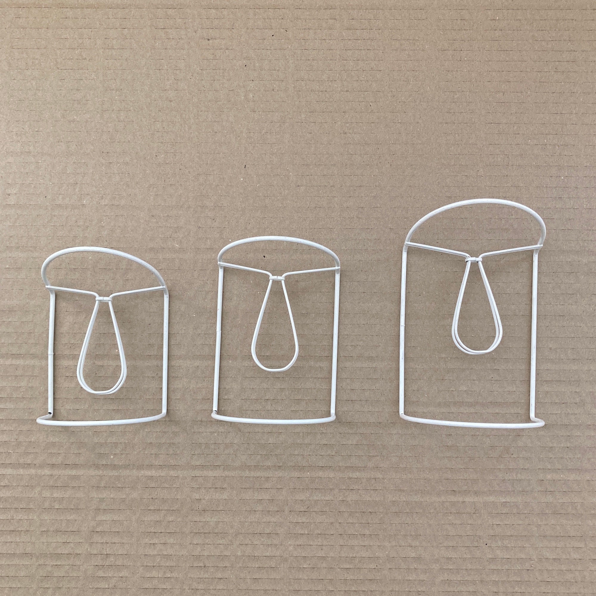 Shield Half Clip on Candle Lampshade Frames for Wall Lights Etsy UK