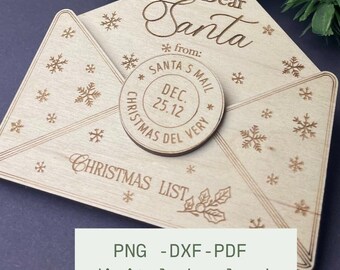 letter to santa svg christmas letter to santa svg pdf dxf christmas svg