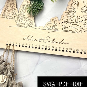 Adventskalender svg , advent svg Laserdatei Adventskalenderzahlen SVG SVG Adventskalender Adventskalender SVG