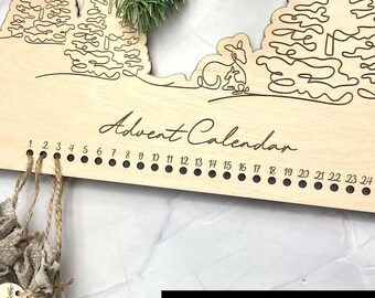 Adventskalender svg , advent svg Laserdatei Adventskalenderzahlen SVG SVG Adventskalender Adventskalender SVG