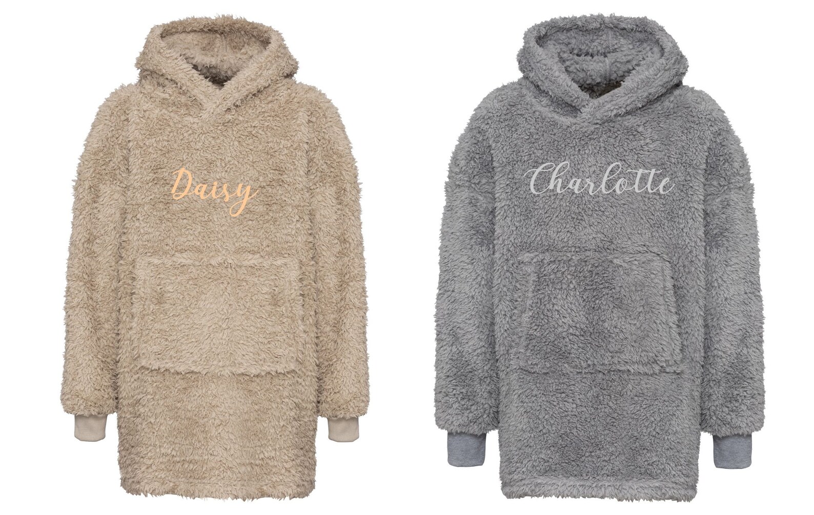 Personalised Teddy Bear Oversized Snuggle Hoodie Etsy UK