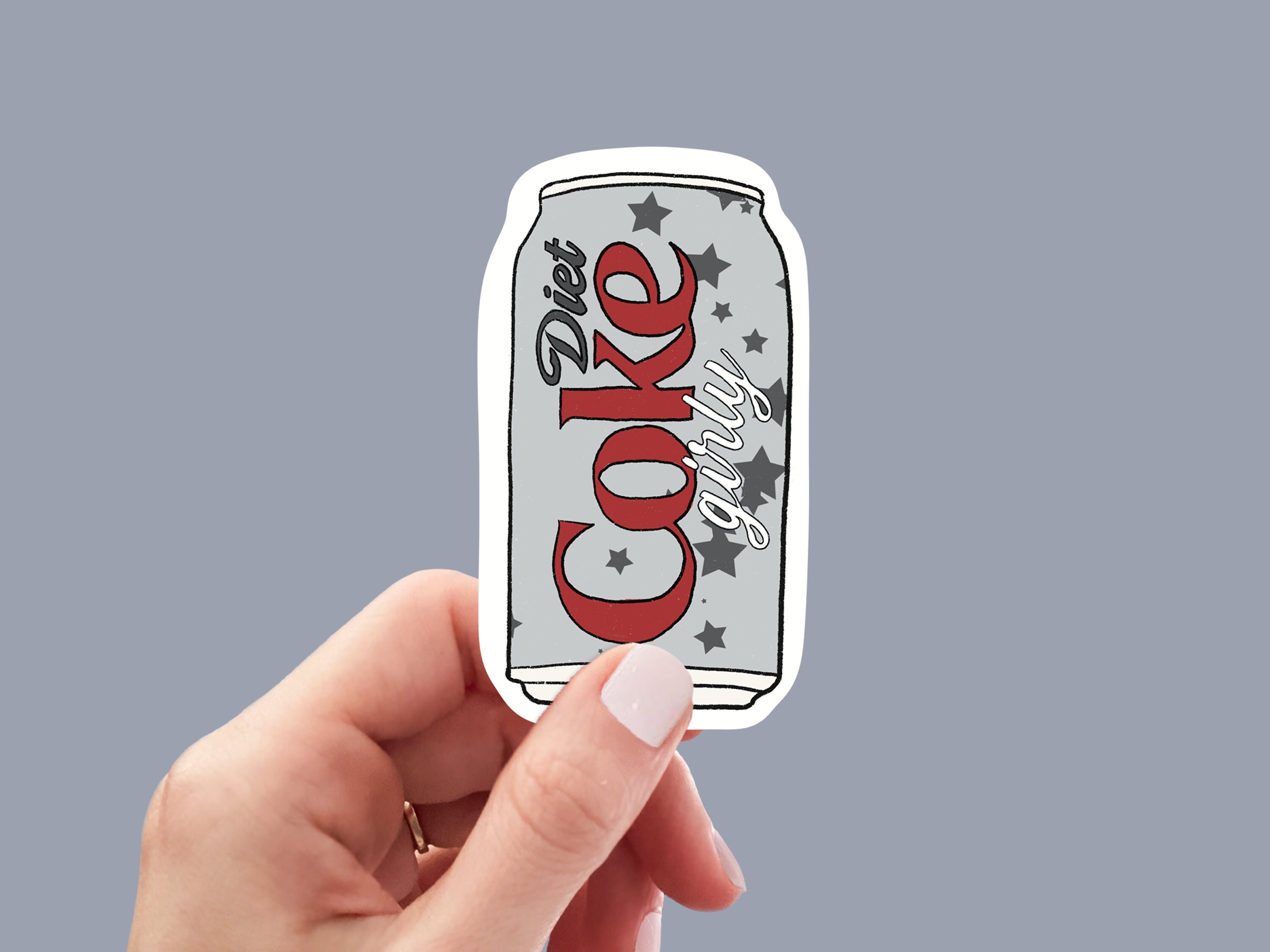 Diet Coke Can Drawing