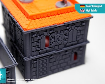 Assassin&#39;s of Venice buildings, roof, terrain 3D