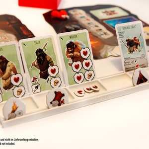 Paleo Brettspiel Kartenhalter / Spieler Board