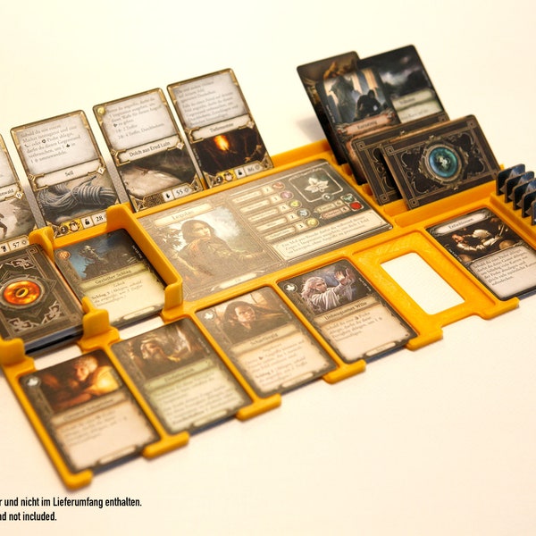 Lord of the Rings Journey in Middleearth Hero/Player Character Dash Board