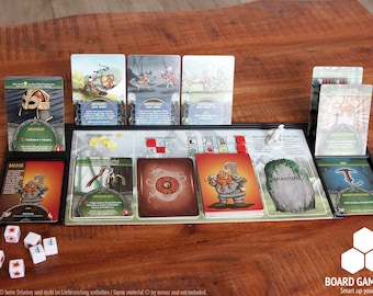 Player Board for Fate – The Defense of Grimheim | Character Tray | Dash Board | Player Board | Board Game Accessory