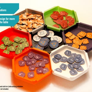 New &quot;Floating&quot; Modular Token Tray 3,5 inch